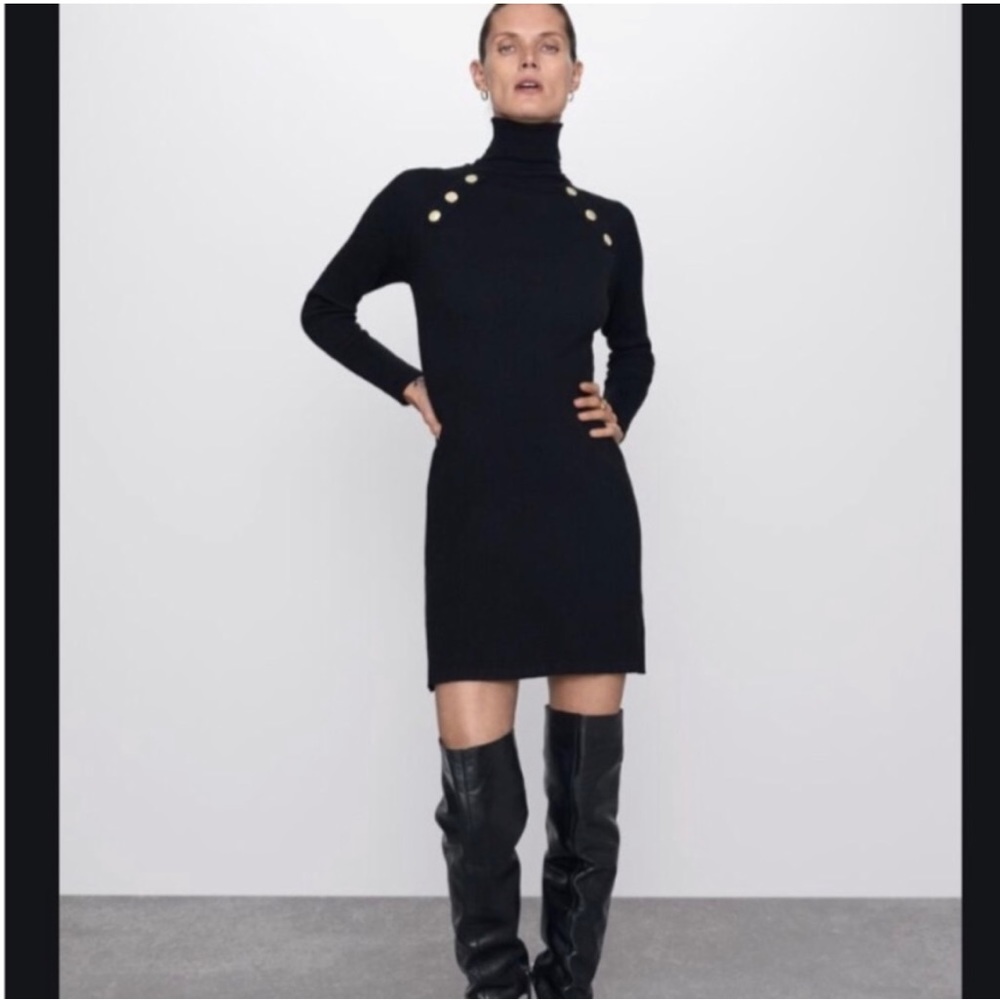 Zara turtleneck dress